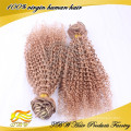 Wholesale vierge brésilienne cheveux bouclés weave couleur # 33 top qualité